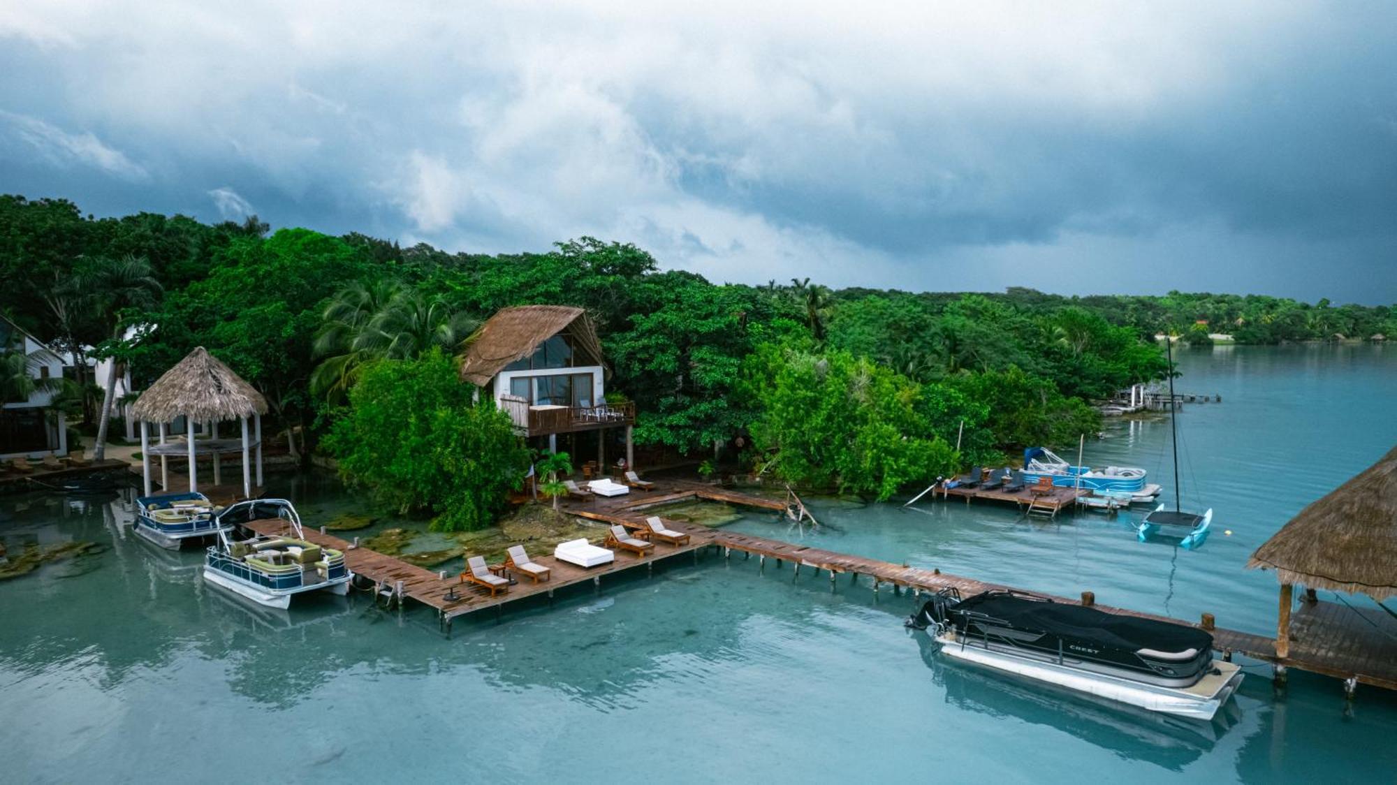 Xoot Kaana Villa Vista Laguna Бакалар Экстерьер фото