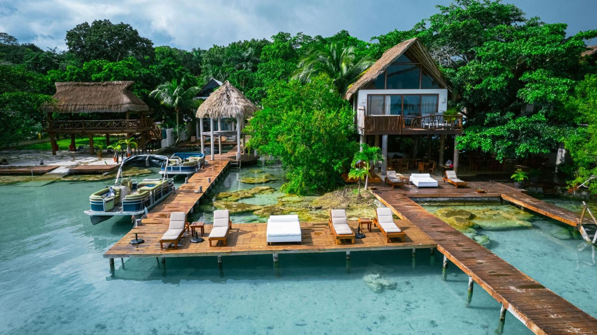Xoot Kaana Villa Vista Laguna Бакалар Экстерьер фото